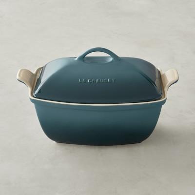 Le Creuset Heritage Deep Covered Baker, 4 1/2-Qt., Teal