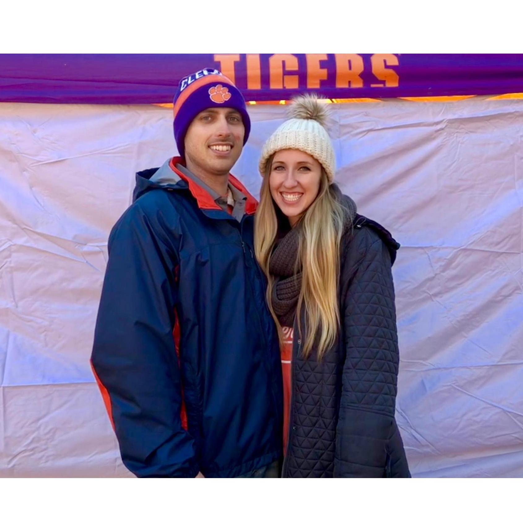 First Clemson game!
November 2018
