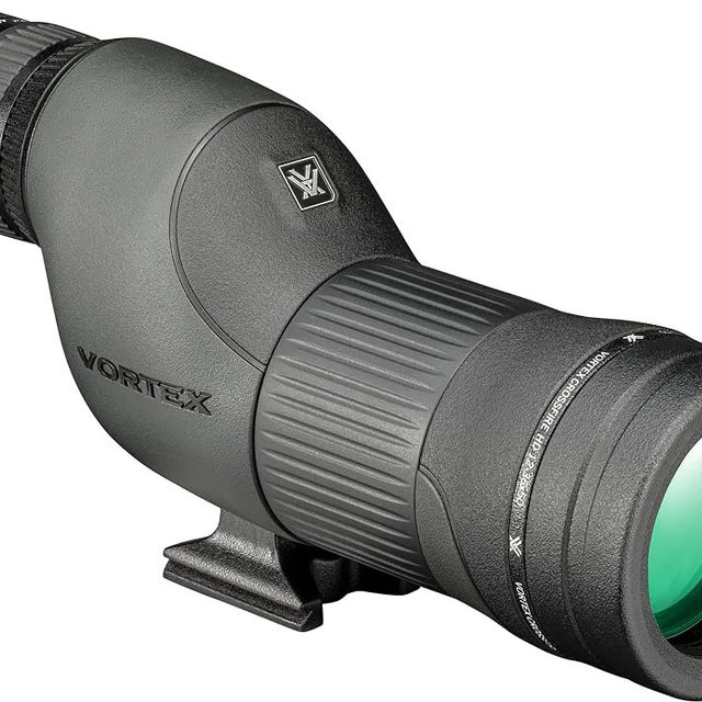 Vortex Optics Crossfire HD Spotting Scopes - HD Optical System, Wide Field of View, Helical Focus, Tripod Adaptable, Rubber Armor, Waterproof, Fogproof, Shockproof - Unlimited, Unconditional Warranty