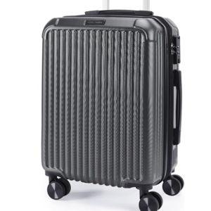 LIGHT FLIGHT Carry On Luggage 22x14x9 Airline Approved, Durable Hard Shell Carry On Suitcases with Wheels, Expandable Hardside Lightweight Travel Luggage with TSA Lock 20 Inch Carry on, Glacier Gray