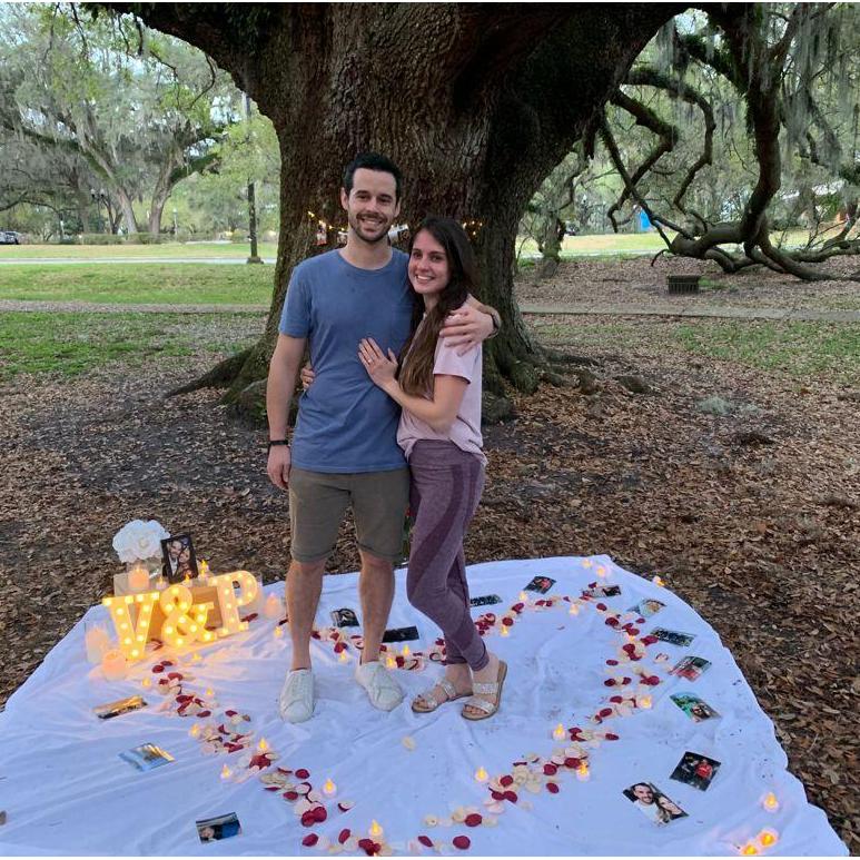 The day we got engaged :D