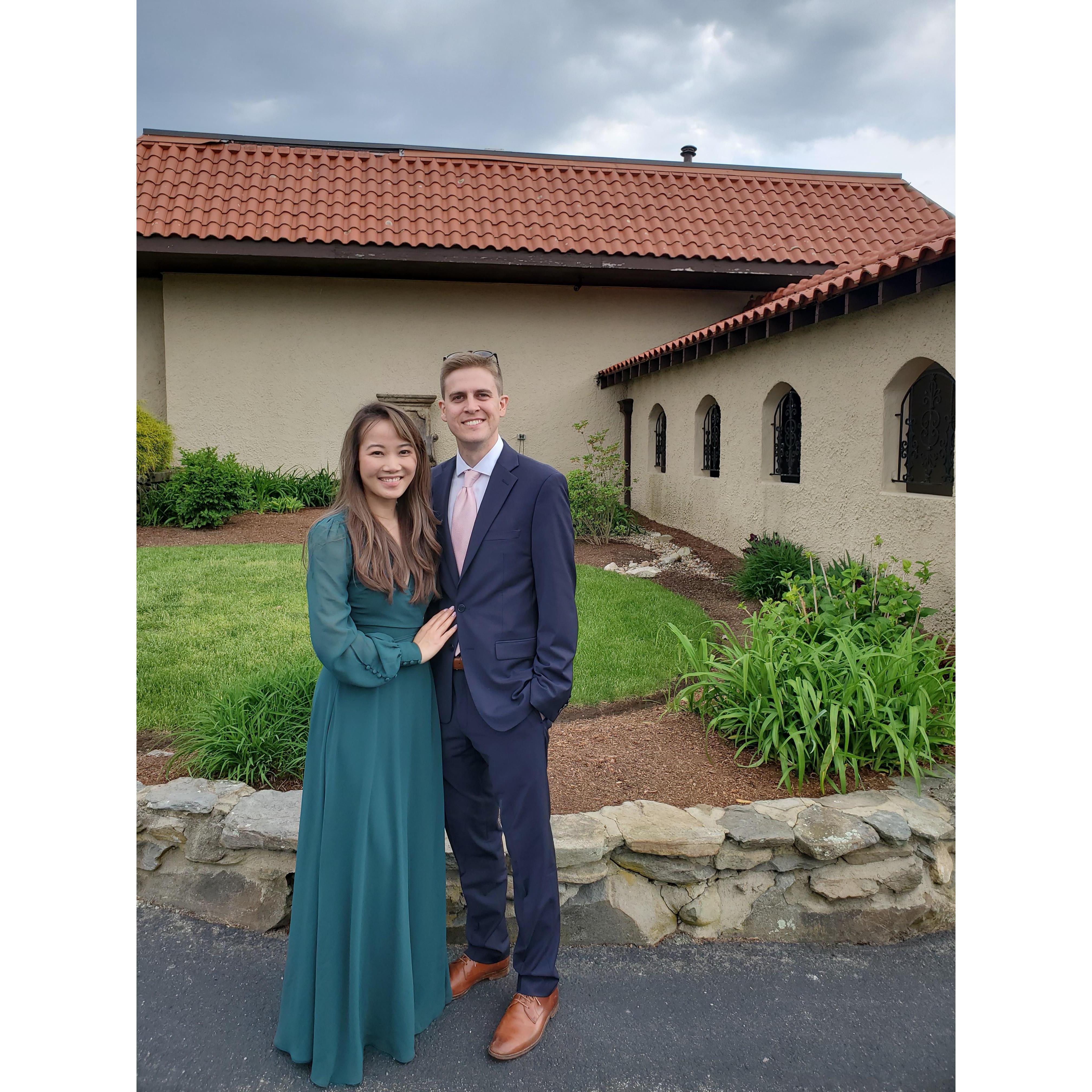 A very busy 2021 wedding season, where it was great to see so many of our friends, including Cassie (maid of honor), get married. Hopefully you will get to talk to all of them and congratulate them!