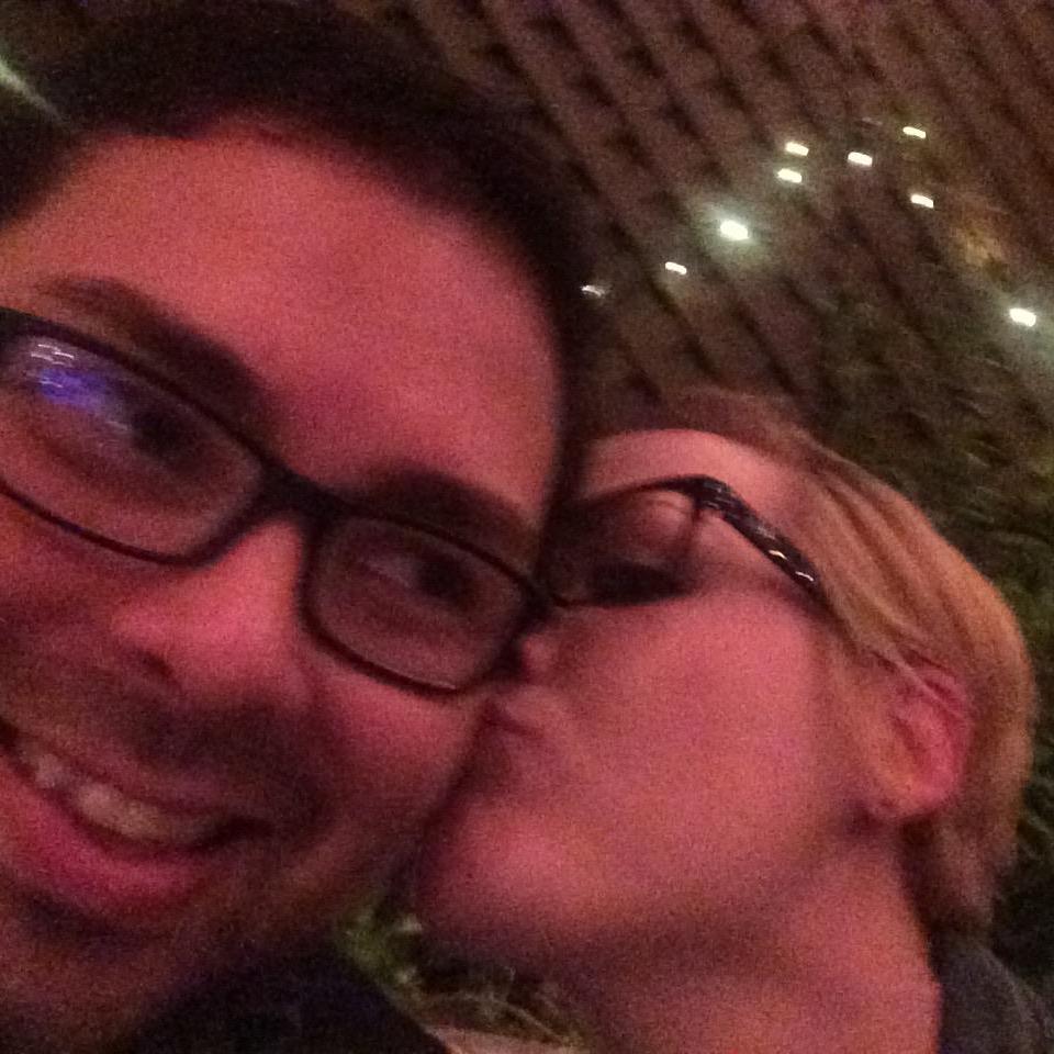 The night we got engaged!
