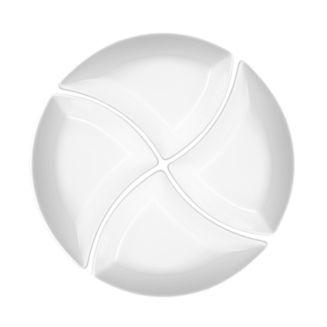 Villeroy & Boch New Wave Appetizer Plates, Set of 4