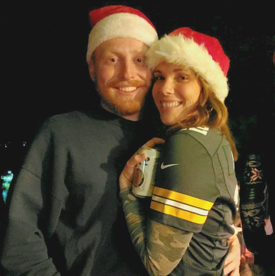 Christmas Eve party in Roanoke with our families
