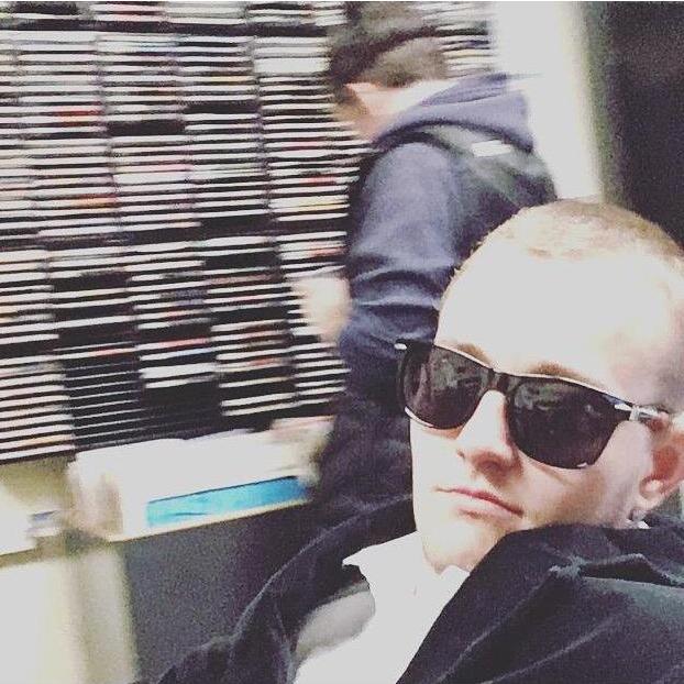 Matt used to sneak into the radio station where Caroline DJ-ed in college to hang out - 2016