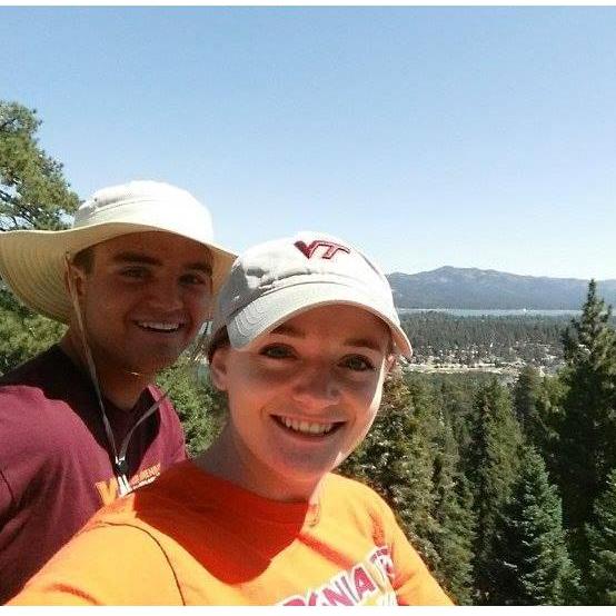 While Olivia was working at ESRI in California, Andrew stopped by for a visit - 2017