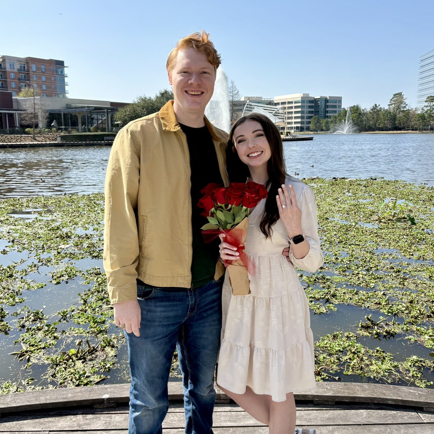 Just engaged!