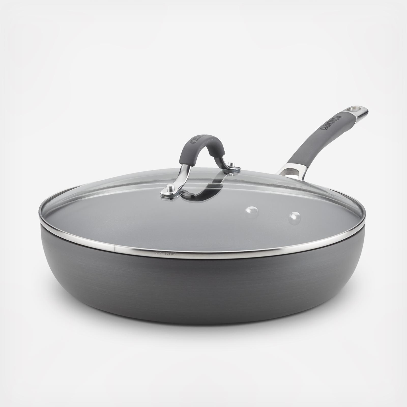 Circulon 12 Radiance Hard-Anodized Nonstick Covered Deep Skillet