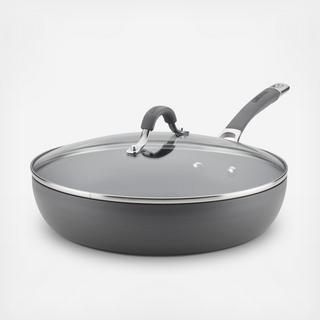 Radiance Nonstick Covered Deep Skillet