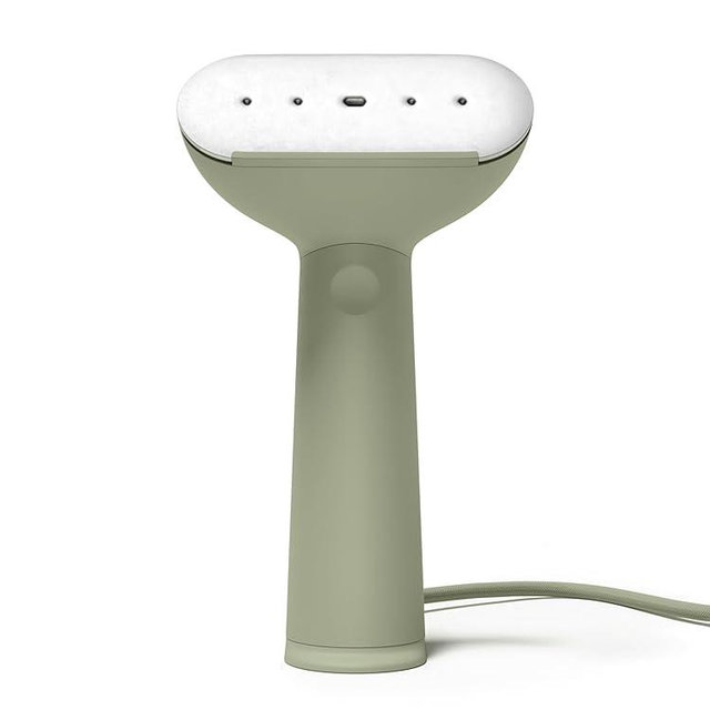 STEAMERY Cirrus 3 Travel Steamer - Steam Cleans Clothing, Delicates, and Fabrics (Sage)