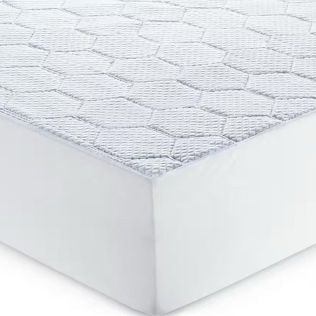 Vibe Queen Cooling Quilted Memory Foam Mattress Pad 30.2228.99.03.96