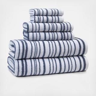 Hudson Stripe Wash Cloth