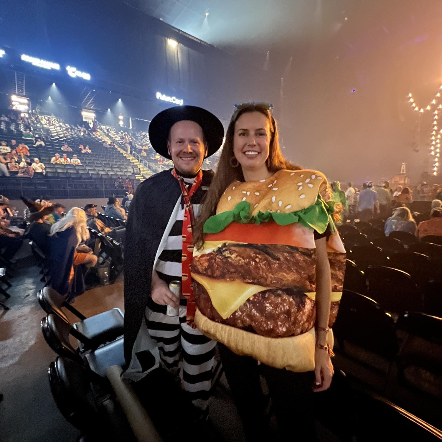 Billy Strings Halloween 2024 shortly after getting engaged.