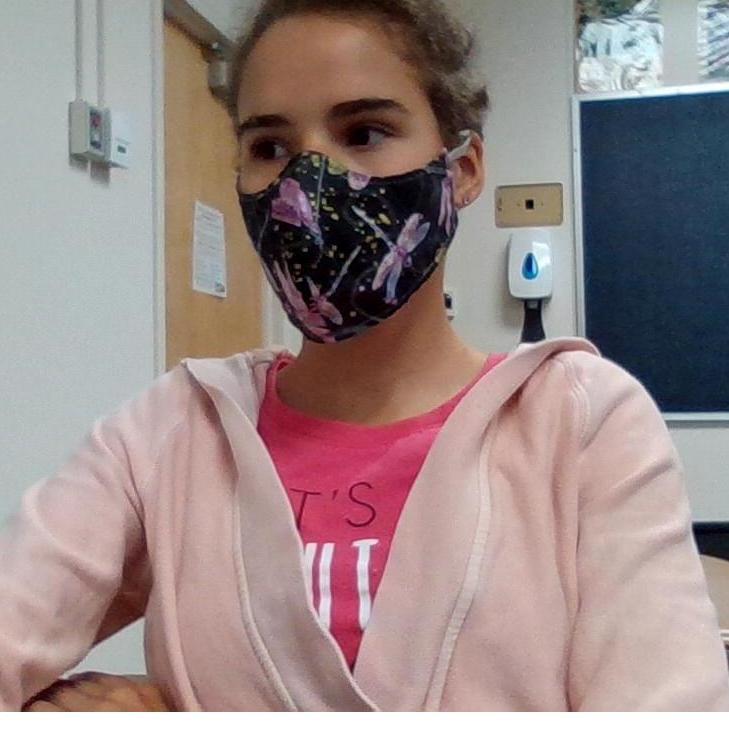 Me at school talking to him through discord