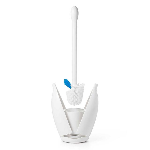 OXO Good Grips® Toilet Brush with Rim Cleaner and Storage Canister
