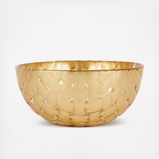 Rufolo Glass Basketweave Dipping Bowl, Set of 2