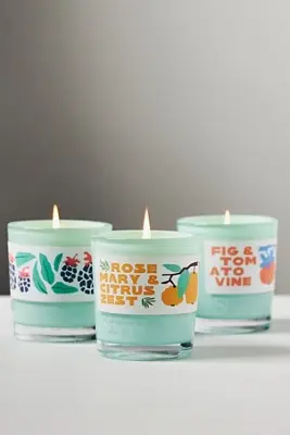 Rewined Blackberry & Sage Glass Candle