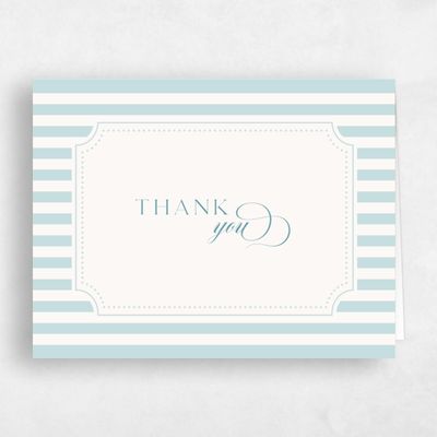 Iceberg, Blue Wedding Thank You - Plateau Landscape