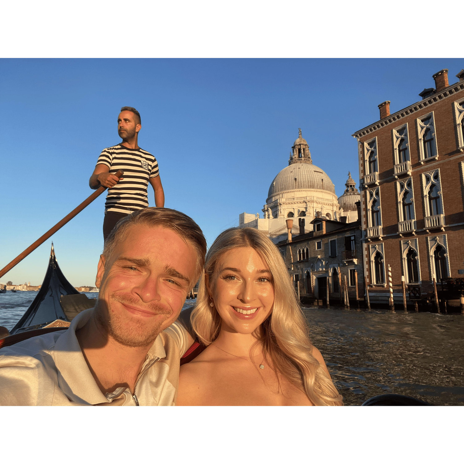 Gondola Ride in Venice!