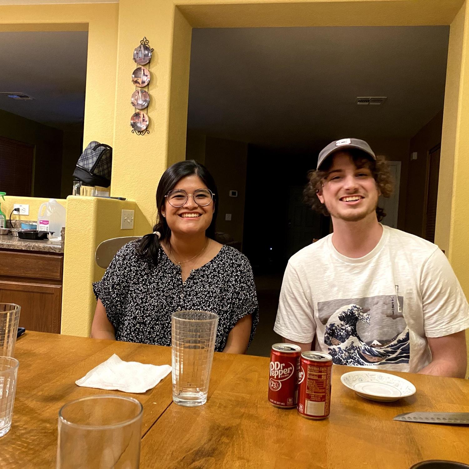 One of many family dinners at the Ramirez household
(Nov 2020)