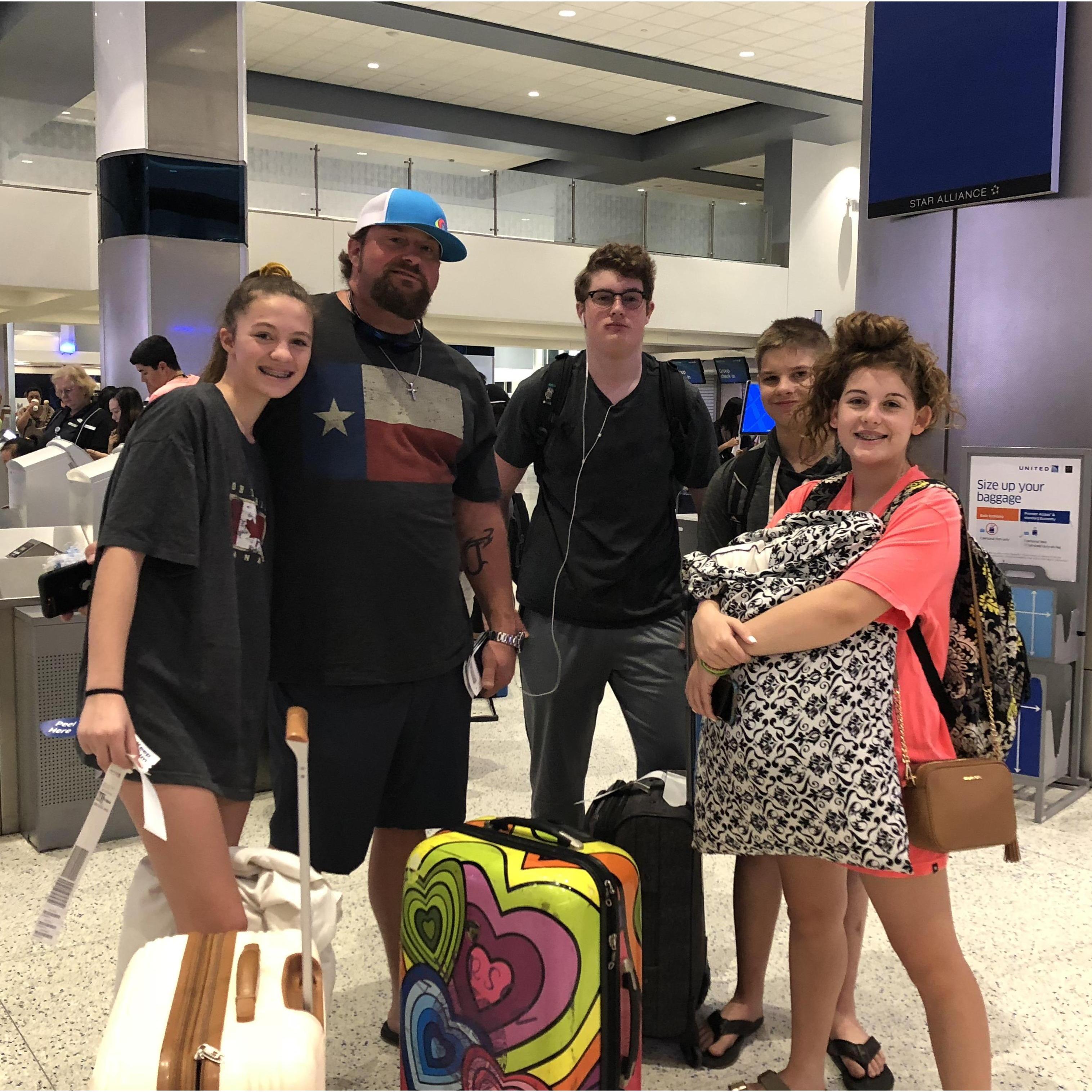 Bahamas bound!
Family Trip Aug. 2018