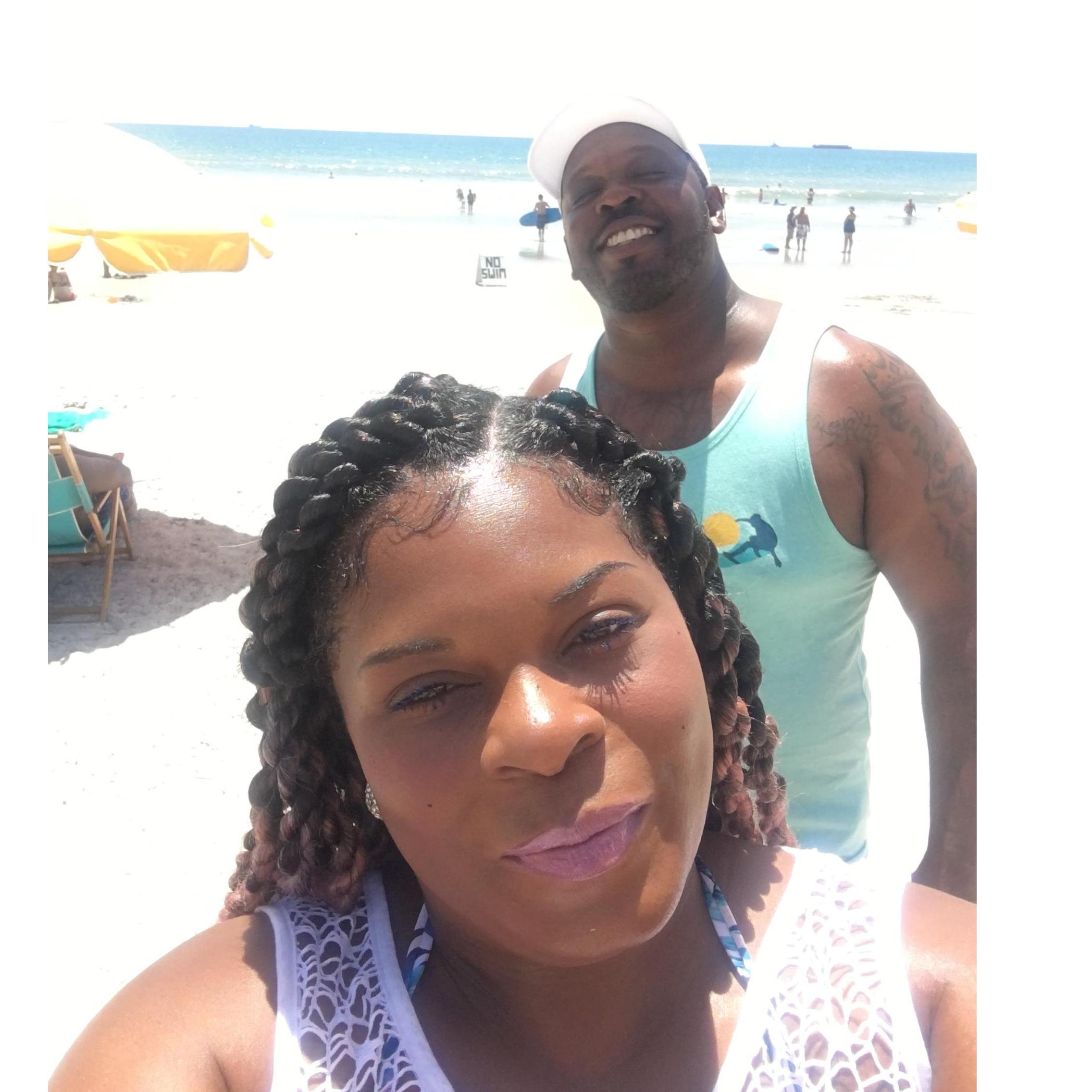First time on vacation by ourselves! He made my bday so special!