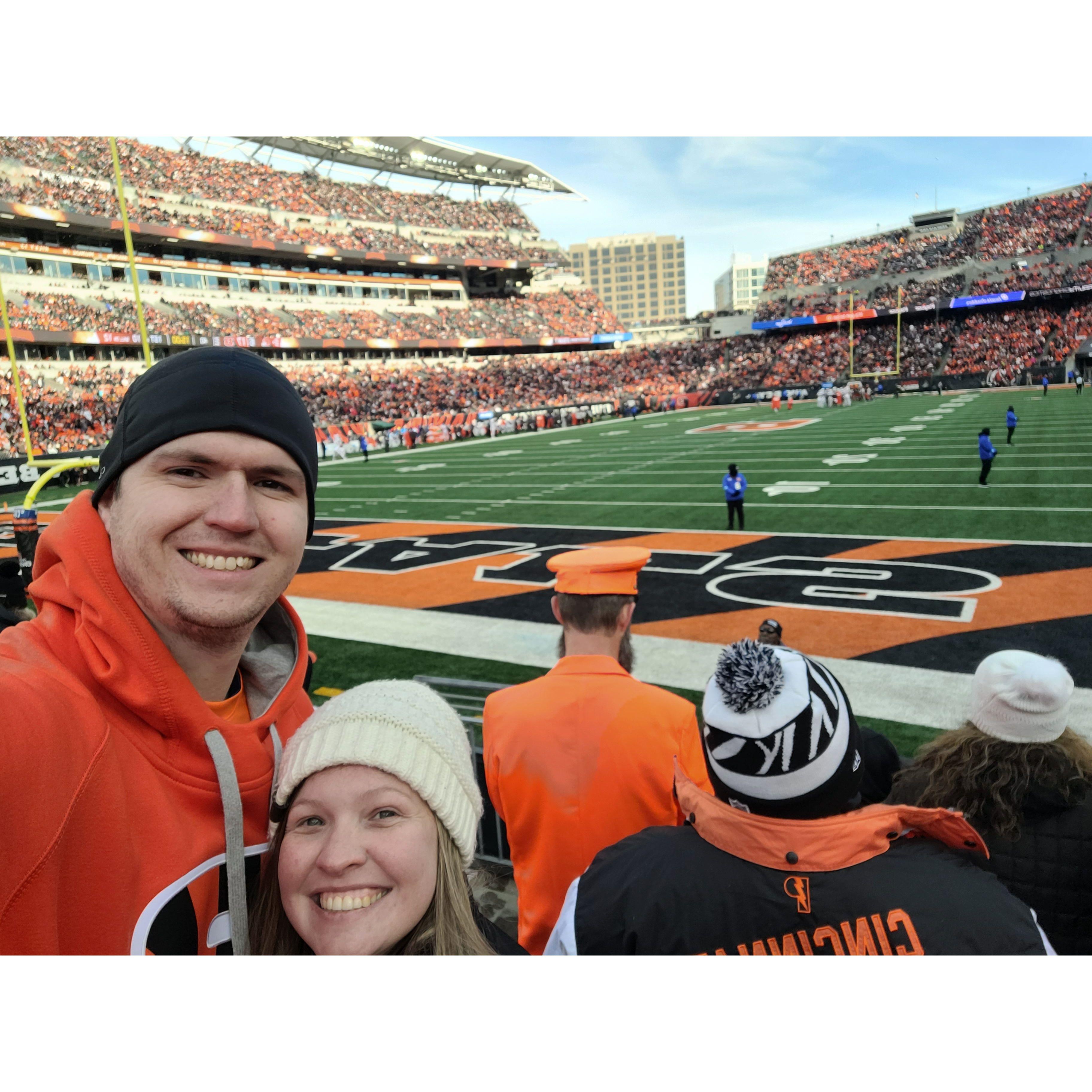 Jackson's first NFL game (Bears and Colts were definitely not making the playoffs and Joey B was taking down the Browns). 12/22/24