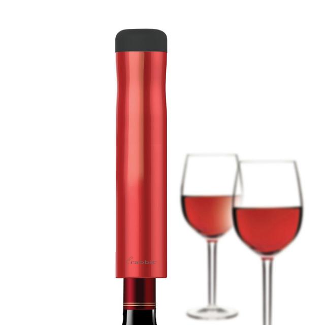 rabbit® Automatic Electric Corkscrew in Red