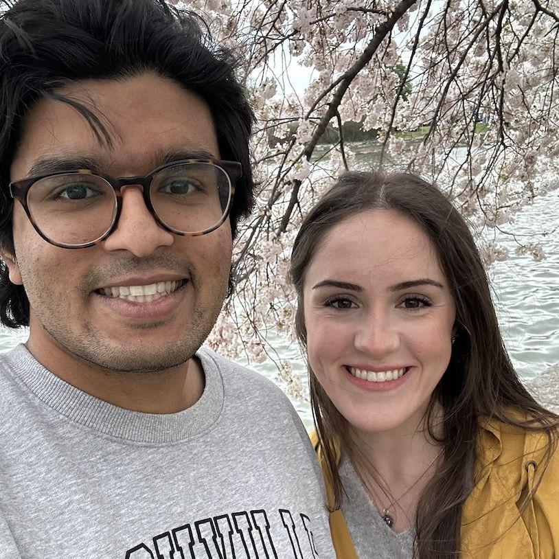 March 2024 - First time seeing the cherry blossoms... we live here.