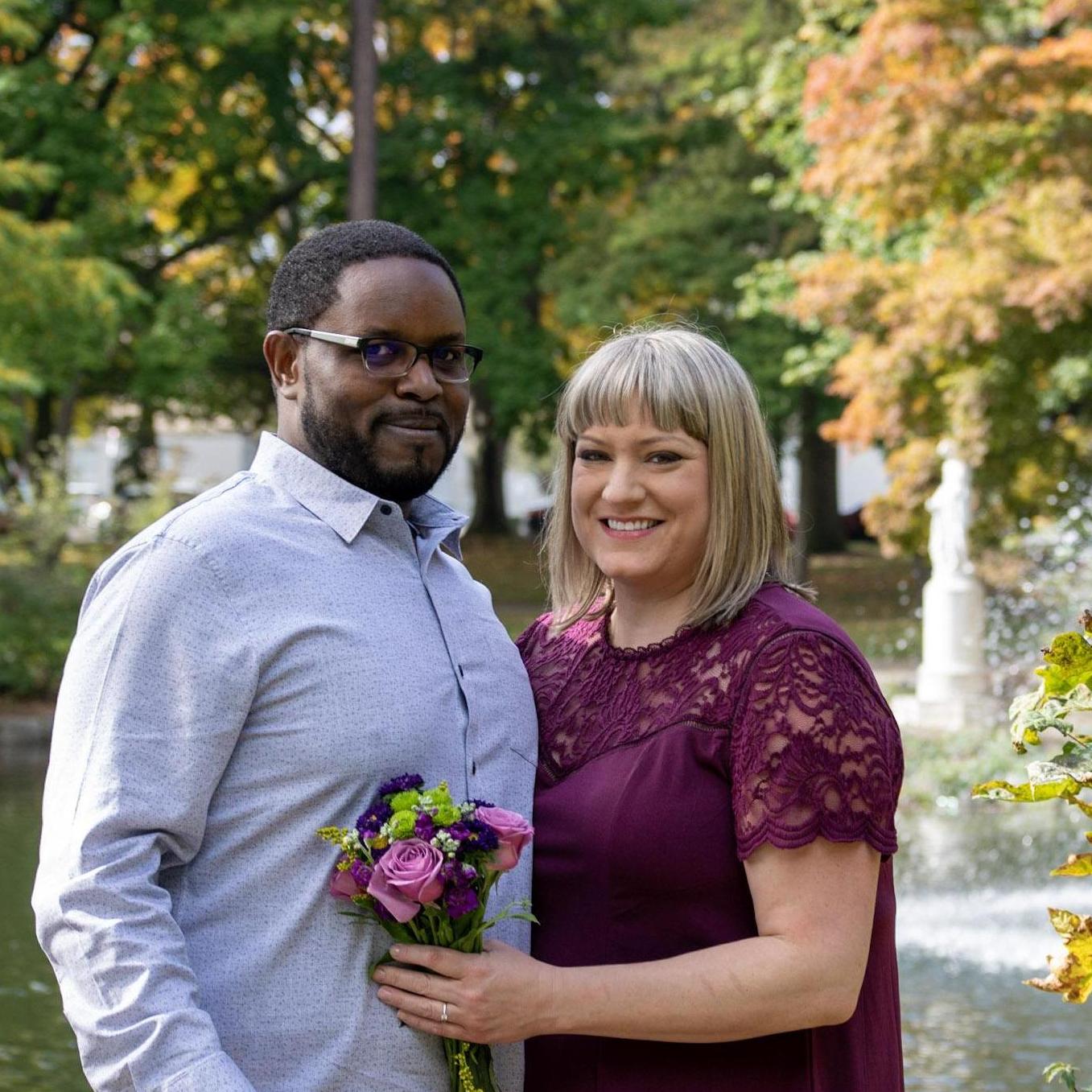 Engagement shoot.  Photo credit: James Woods