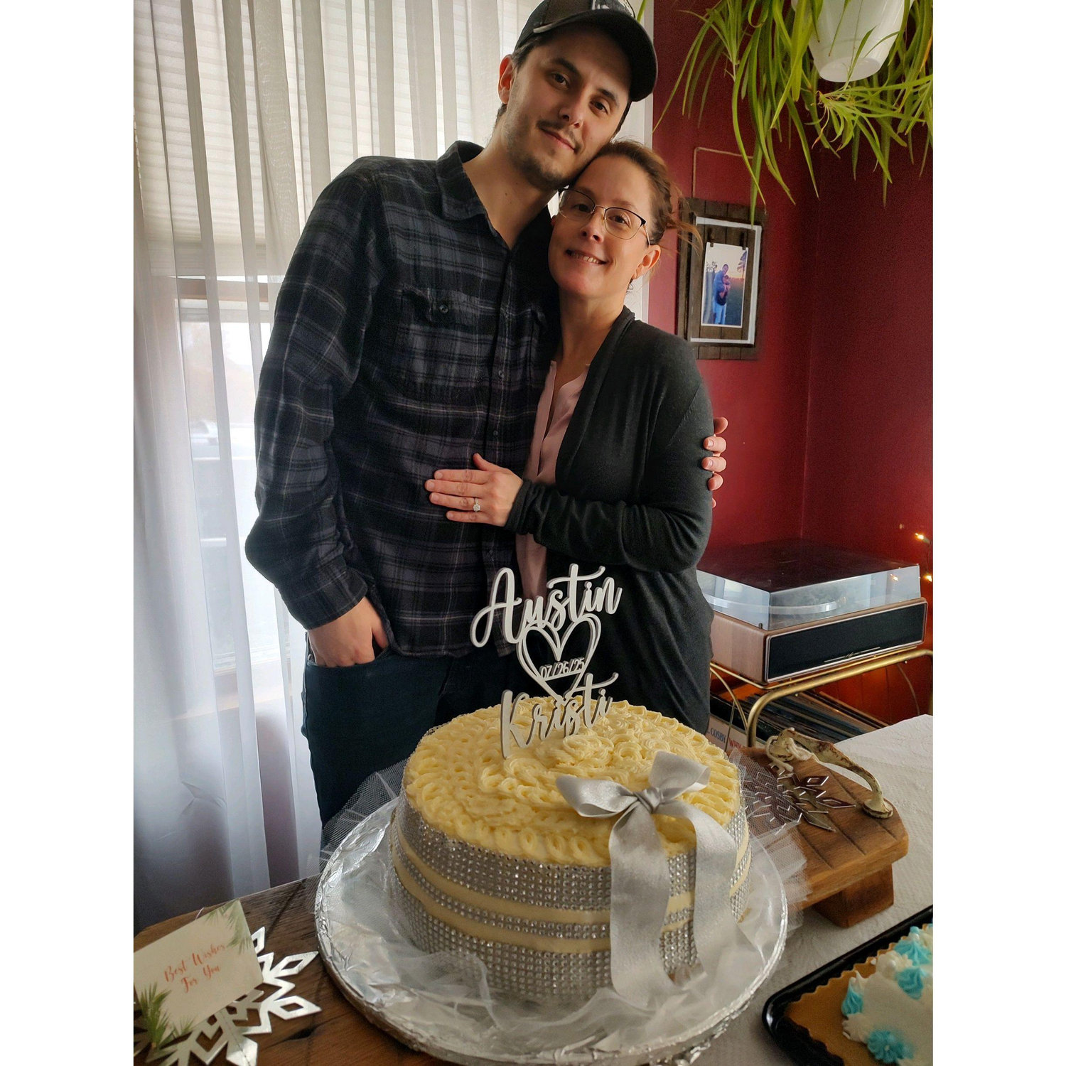 This was the day of our engagement party, and celebration of our love.