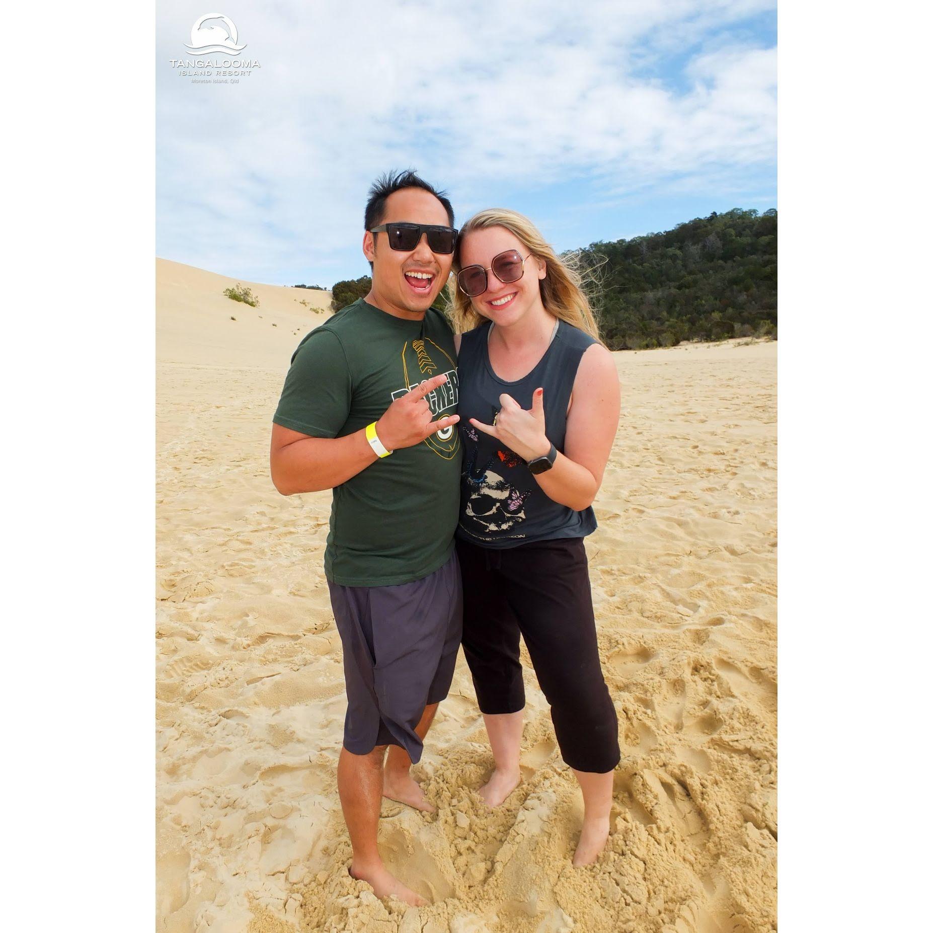 Sand Surfing in Australia