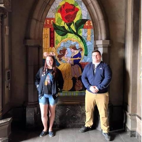 2018
Be Our Guest restaurant at Disney World where he proposed!