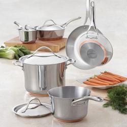 Rachael Ray, Create Delicious 10-Piece Stainless Steel Cookware Set - Zola