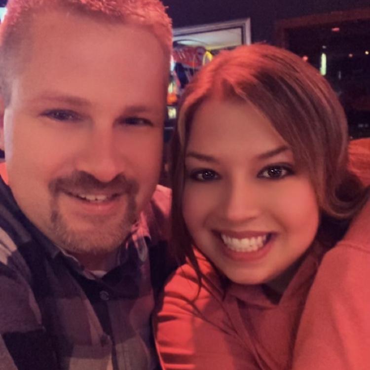 Our very first photo together! ❤️