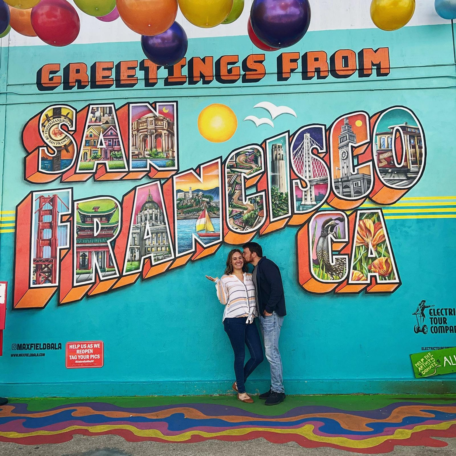 Our first vacation together in April 2022 - Napa Valley and San Francisco