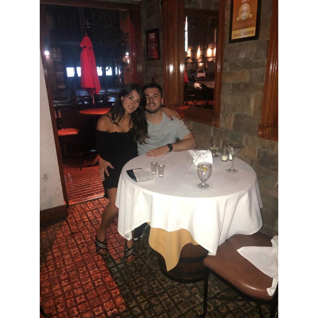 Our first date