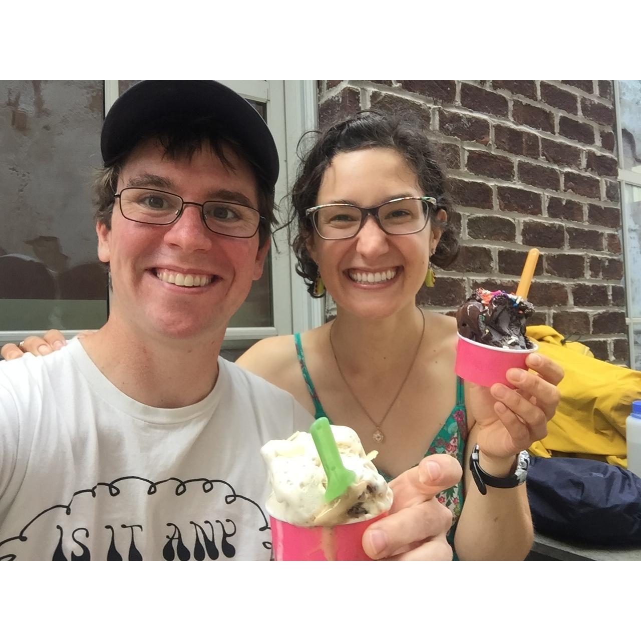 It's not just another ice cream picture! (It's gelato).