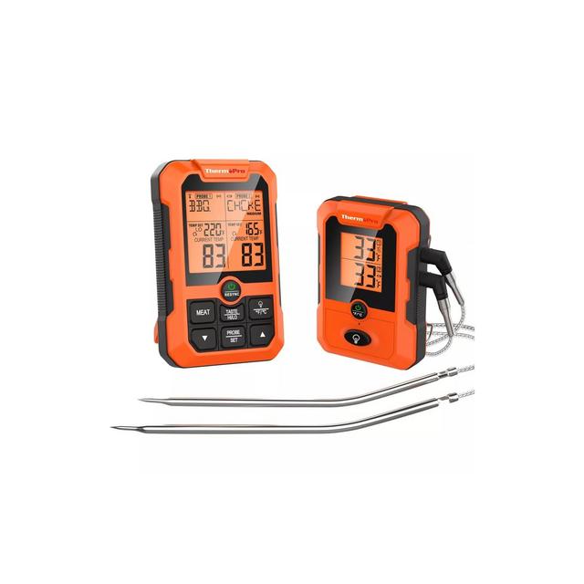 ThermoPro TP810W Wireless Meat Thermometer of 500FT Dual Probe Meat Thermometer for Smoker Oven, Grill Thermometer with Dual Probes