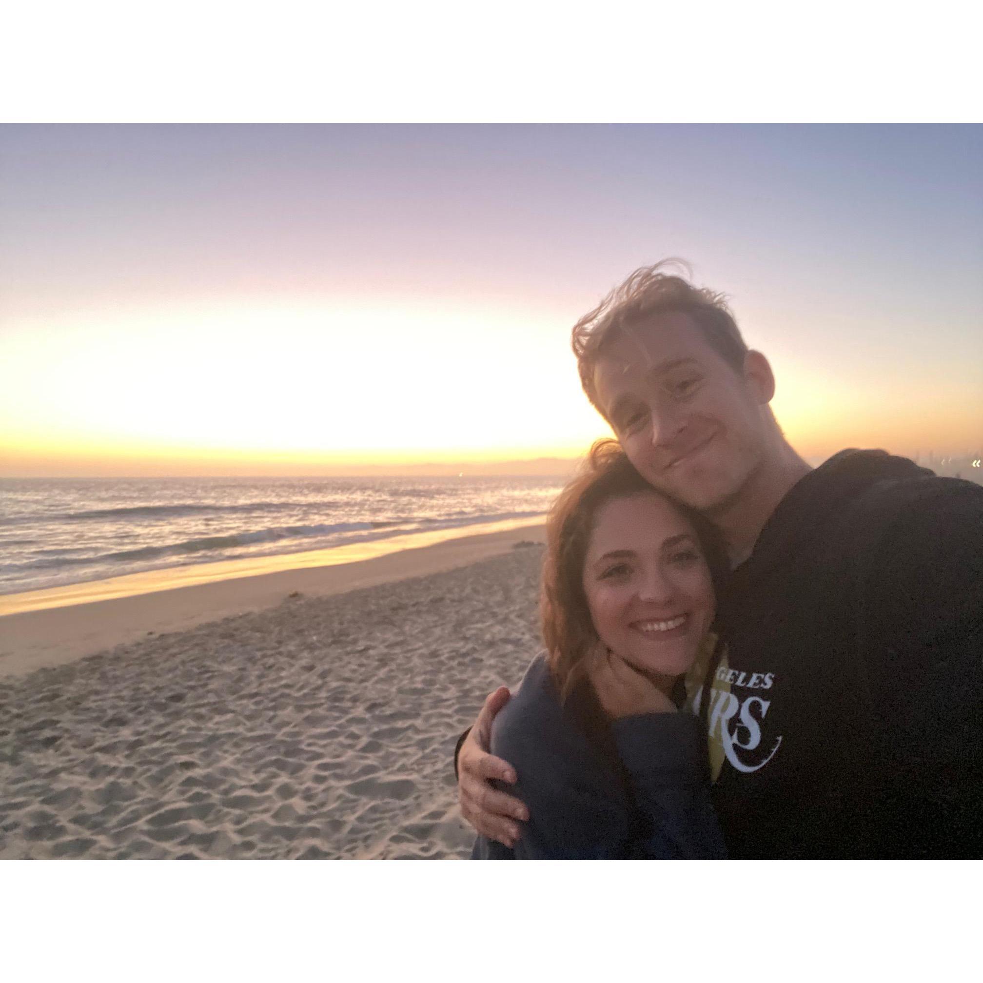 Our first photo together :)