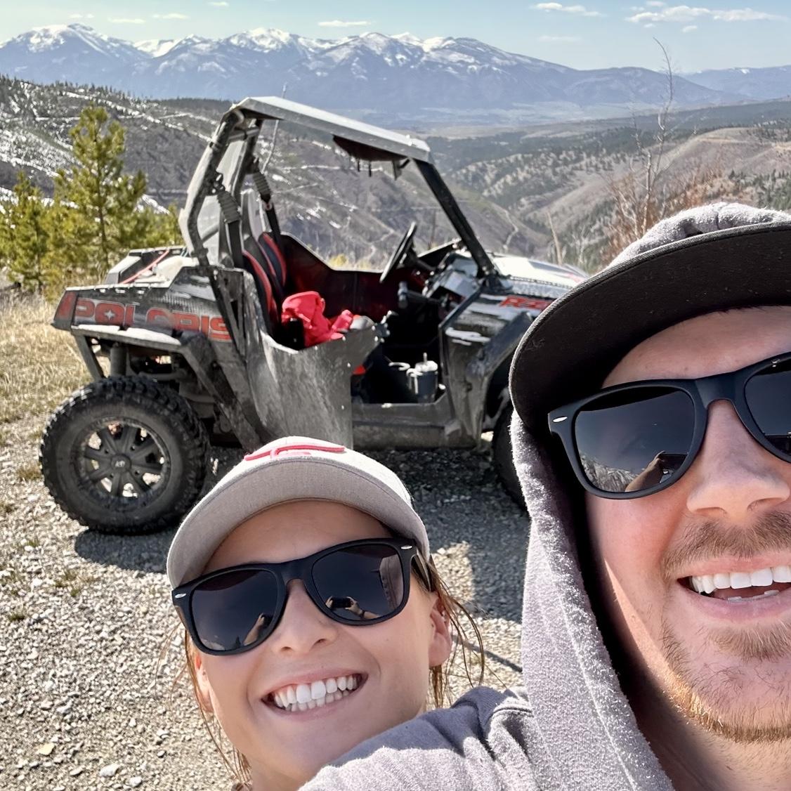 First side by side ride after we started dating