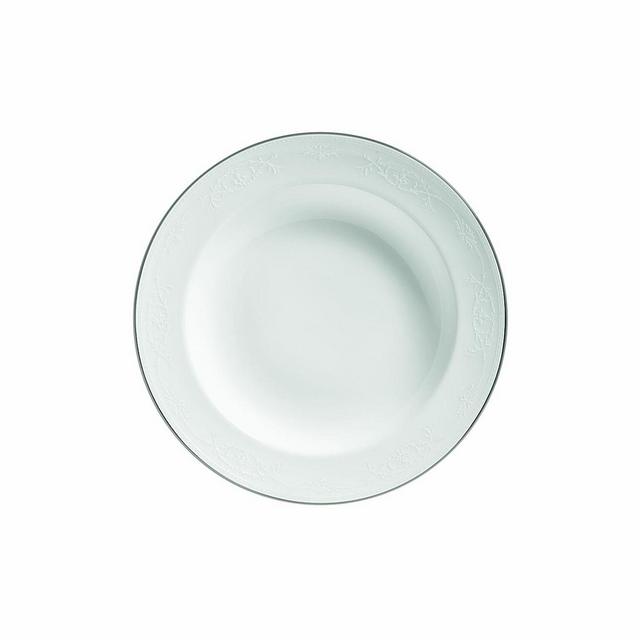 Wedgwood "English Lace" Rim Soup Bowl