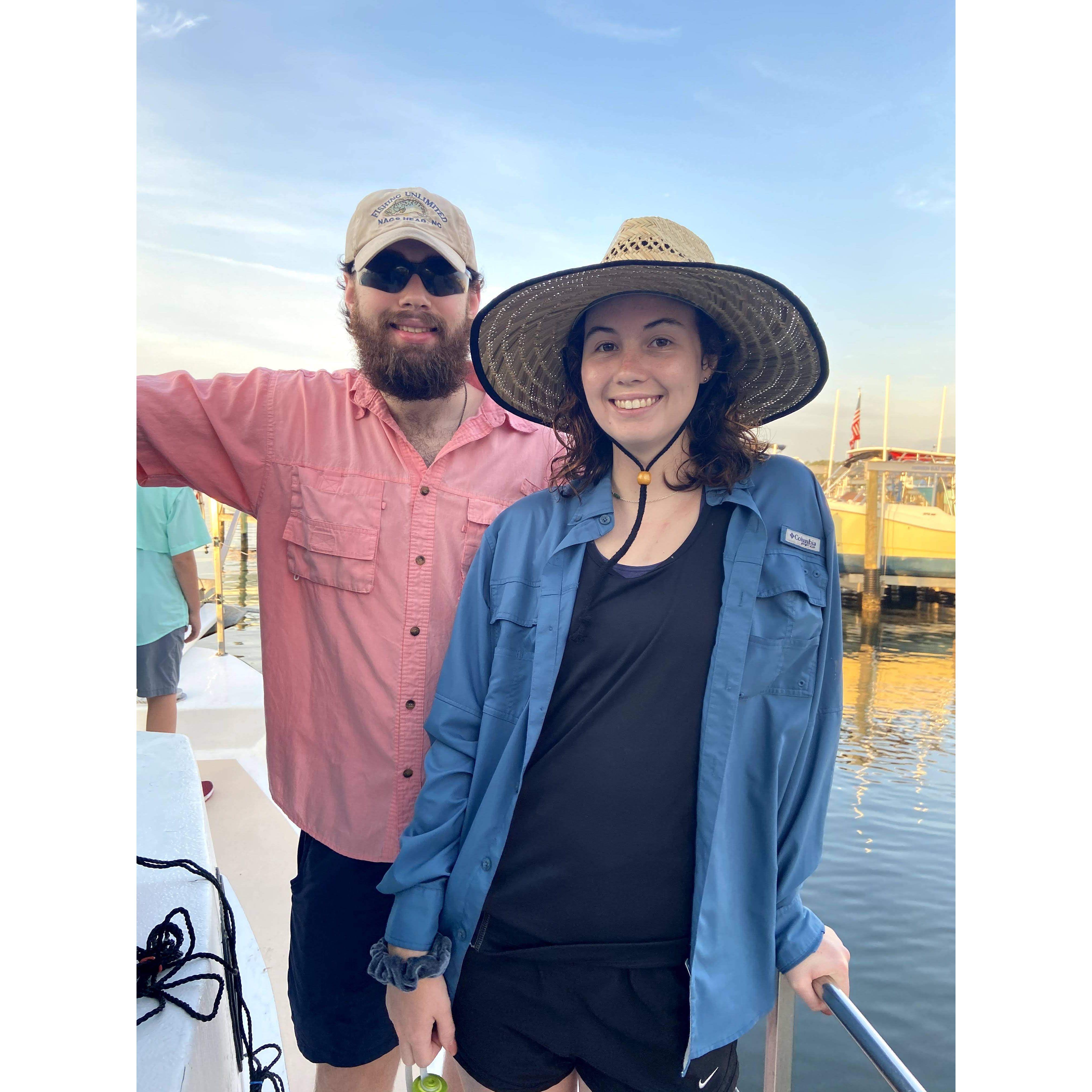 3/17/20: On a fishing charter in Gulf Shores, Alabama