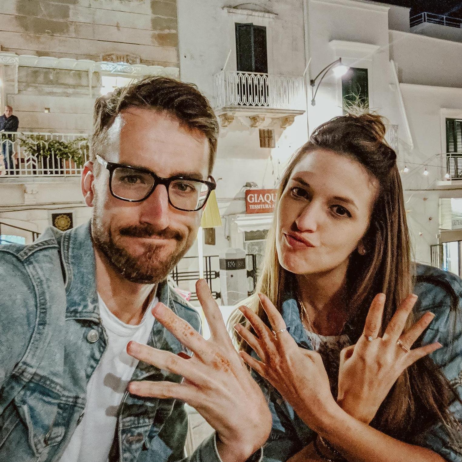 We were apparently very proud of our 4-year anniversary.