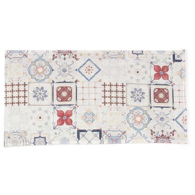 Southern Living Kitchen Solution Collection Tile Print Kitchen Mat- Small