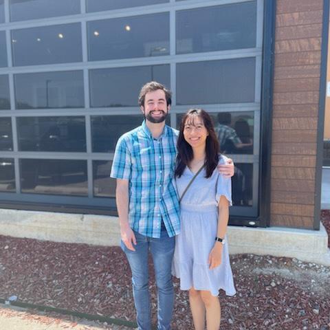 June 2022
Braden and Faith attended their first church service together with a bunch of Braden’s longtime friends. What a joy it was to be a part of Braden’s community!