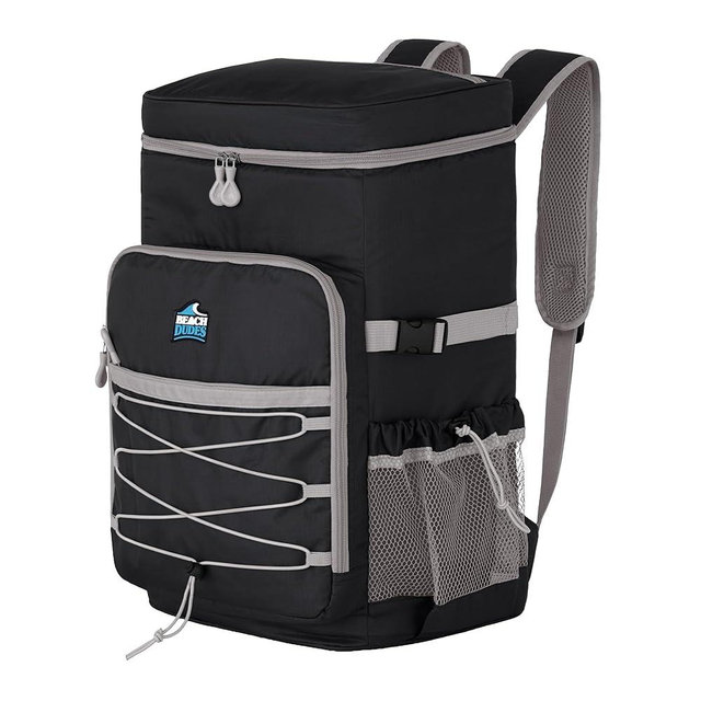 BEACH DUDES 35-Can Cooler Backpack - 24 Hour Leakproof Soft Cooler | Heavy Duty, High-Performance Insulated Bag for Beach, Hiking, Camping, Travel
