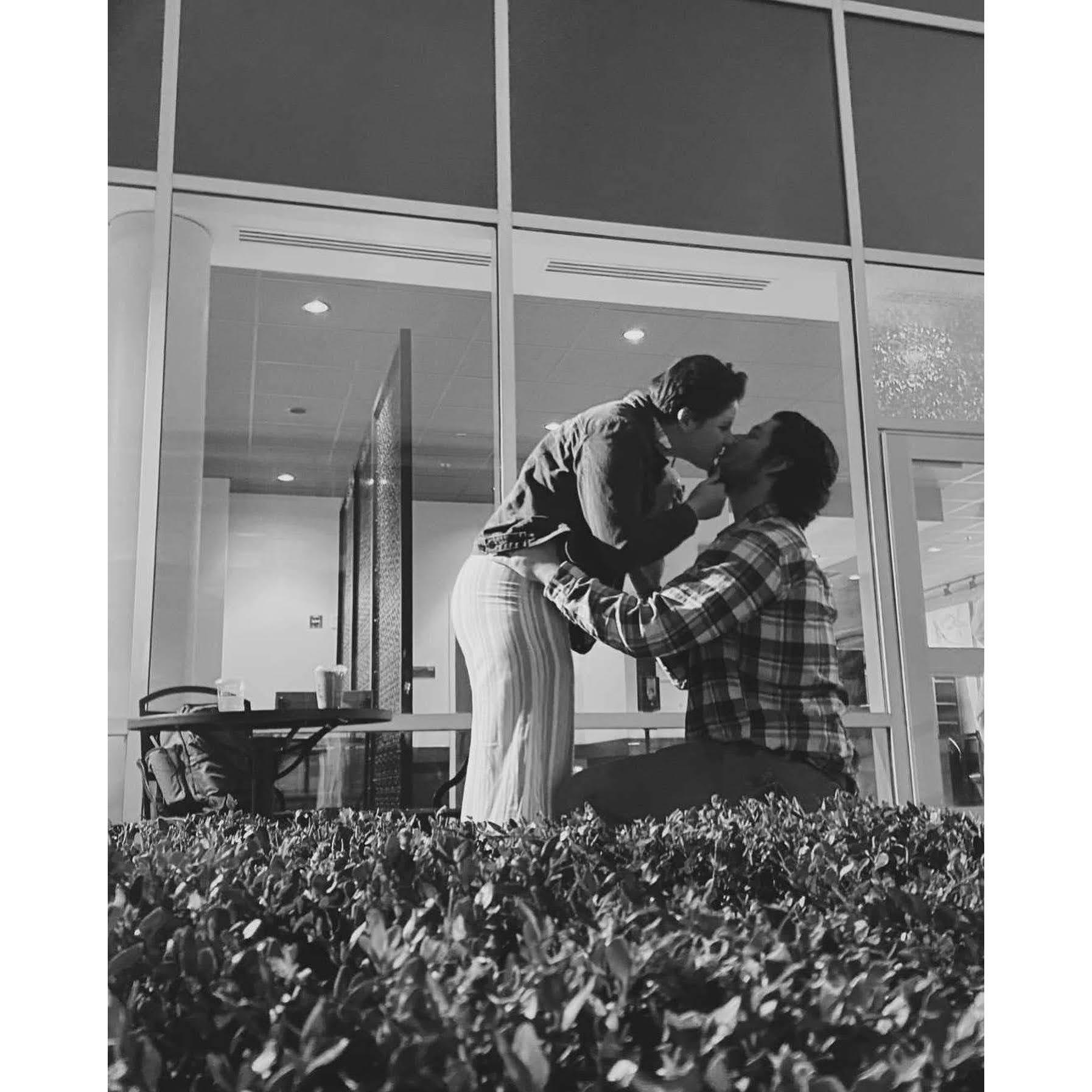 Taken during our engagement