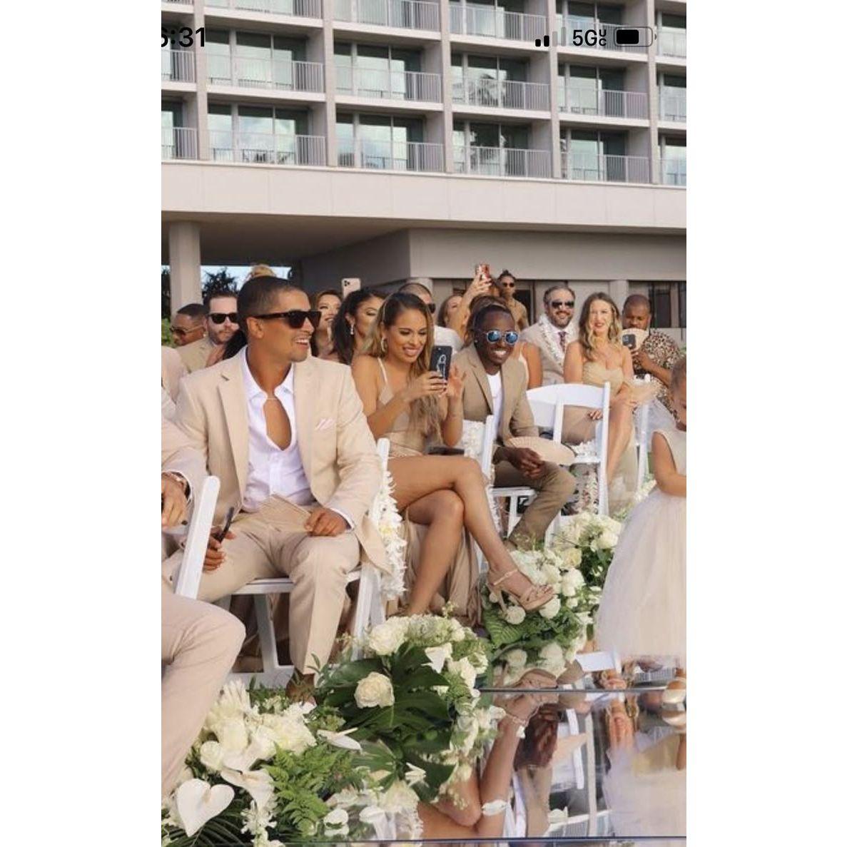 Inspiration we invite you to draw from when selecting your attire for our outdoor garden wedding, set in a lush tropical oasis.